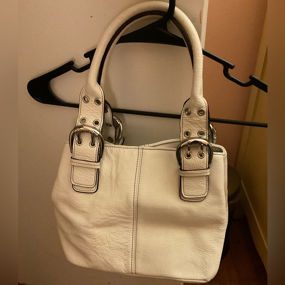 Tignanello White Handbag